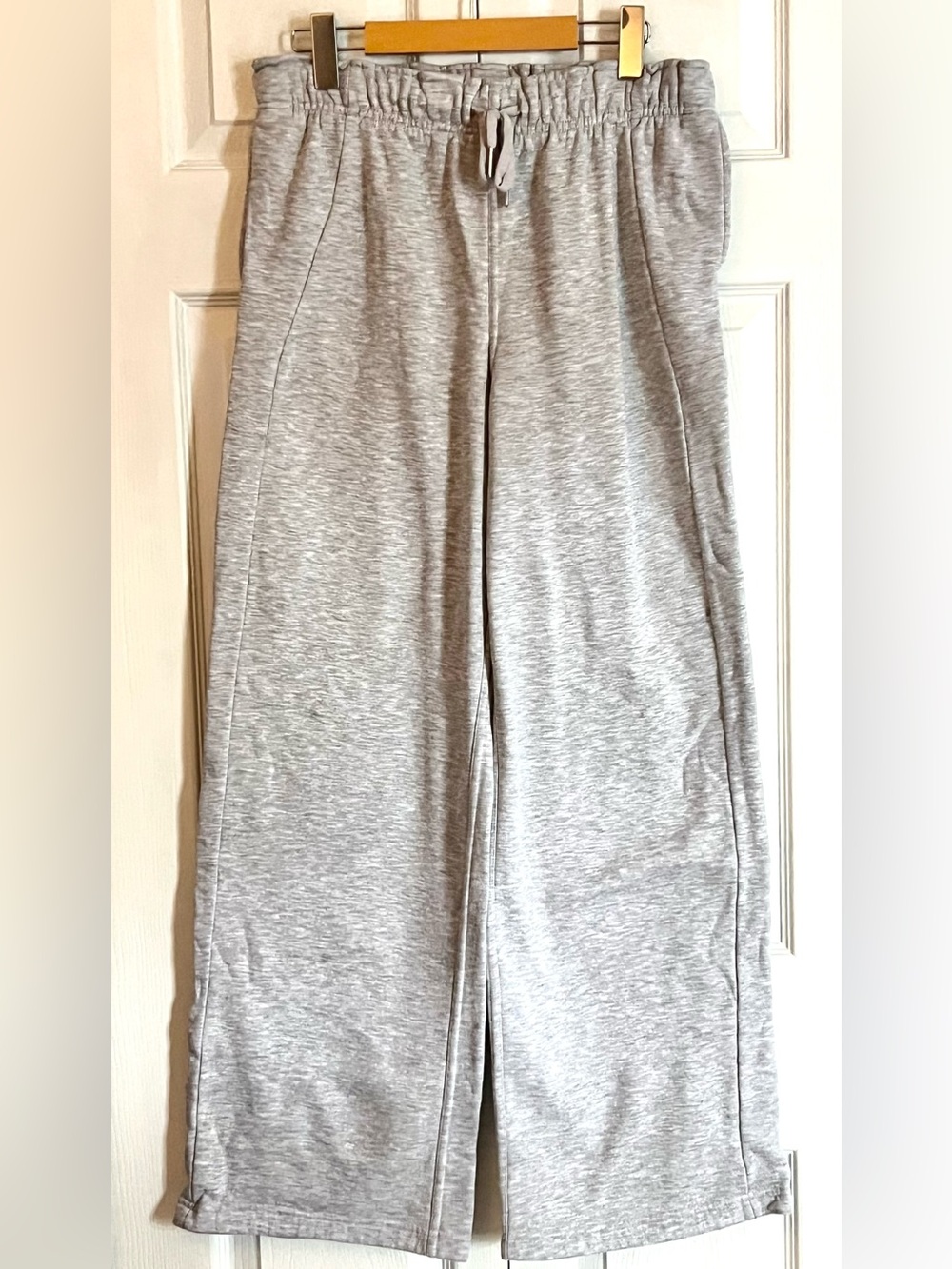 Love Tree Gray Wide Leg Lounge Sweatpants Size Large NWOT